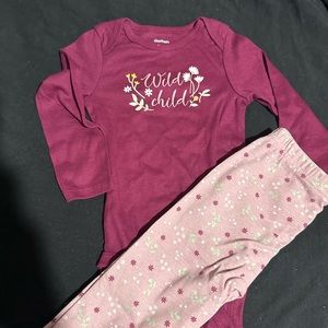 Gerber Floral Matching Set